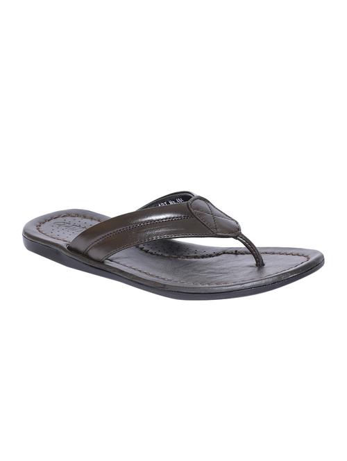brown toe separator slippers - 16889238 - Standard Image - 1