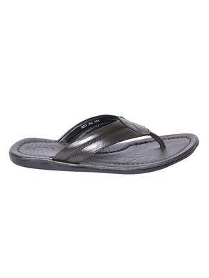 brown toe separator slippers - 16889238 - Standard Image - 2