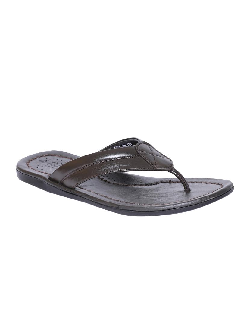 brown toe separator slippers - 16889238 - Zoom Image - 1