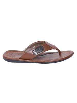 tan toe separator slippers - 16889240 - Standard Image - 2