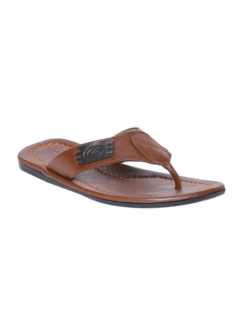 tan toe separator slippers - 16889240 - Zoom Image - 1