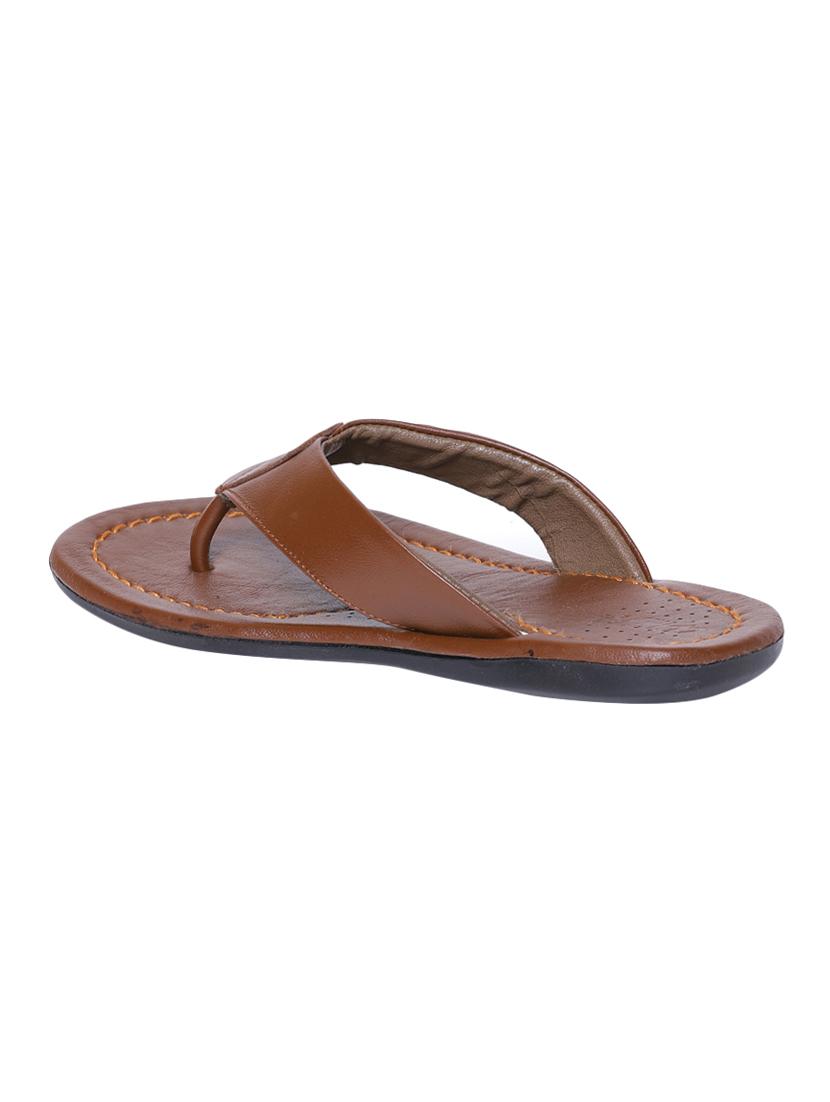 tan toe separator slippers - 16889240 - Zoom Image - 3