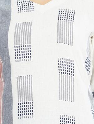 geometric print straight kurta - 16889268 - Standard Image - 4