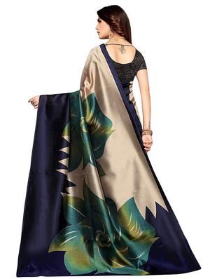 printed mysore silk saree with blouse - 16889525 - Standard Image - 2