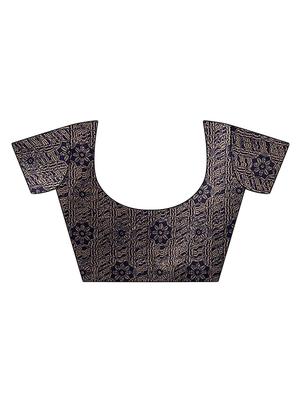 printed mysore silk saree with blouse - 16889525 - Standard Image - 3