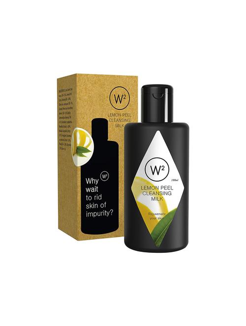 w2 purifying lemon peel cleansing milk 100ml - 16889669 - Very Small Image - 1