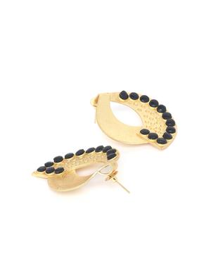 black brass drop earring - 16889712 - Standard Image - 2