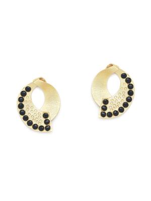 black brass drop earring - 16889712 - Standard Image - 3