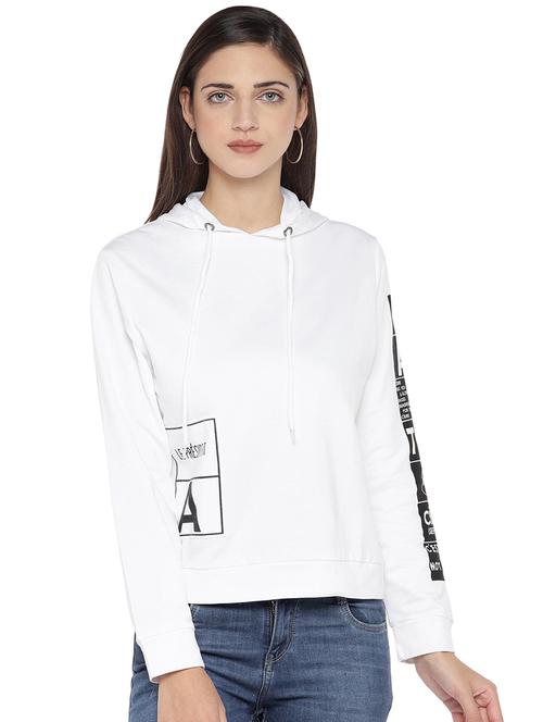 hooded neck quirky sweatshirt - 16889738 - Standard Image - 1