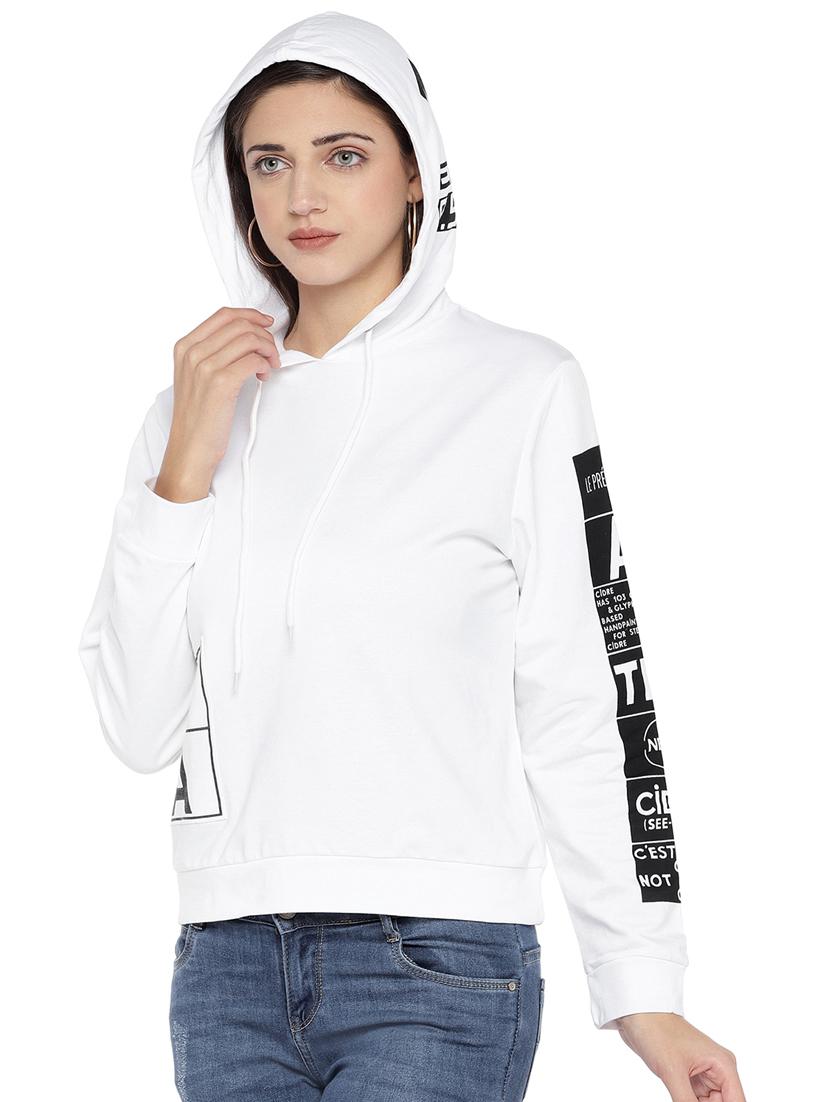 hooded neck quirky sweatshirt - 16889738 - Zoom Image - 2