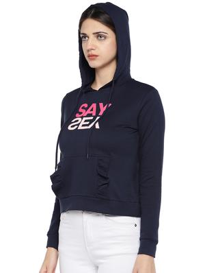 hooded neck graphic sweatshirt - 16889741 - Standard Image - 2