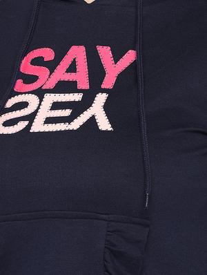 hooded neck graphic sweatshirt - 16889741 - Standard Image - 5