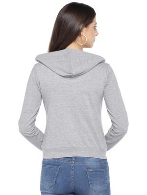 hooded neck graphic sweatshirt - 16889742 - Standard Image - 3