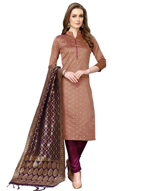 self design unstitched suit - 16889766 - Very Small Image - 1