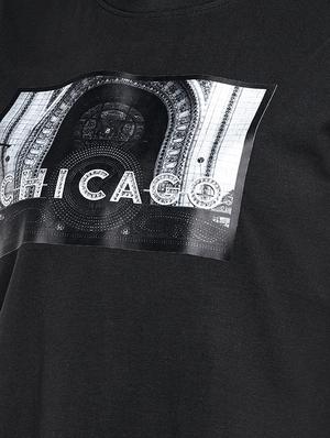crew neck graphic a-line dress - 16889869 - Standard Image - 5