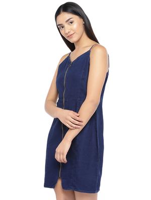 cami neck zip up sheath dress - 16889937 - Standard Image - 2
