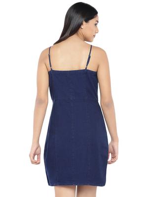 cami neck zip up sheath dress - 16889937 - Standard Image - 3