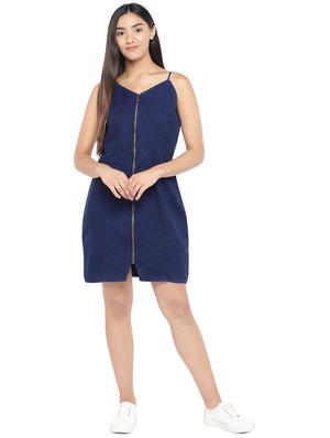 cami neck zip up sheath dress - 16889937 - Standard Image - 4