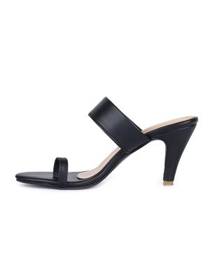 black one toe sandals - 16890041 - Standard Image - 2