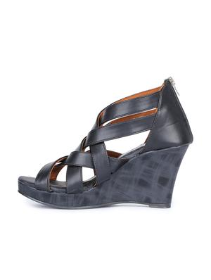 black platforms wedges - 16890060 - Standard Image - 2