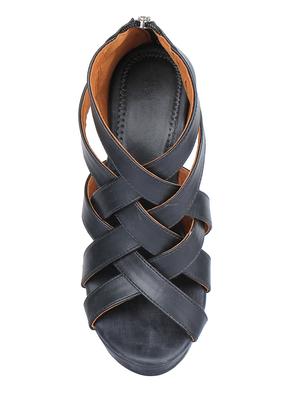 black platforms wedges - 16890060 - Standard Image - 4