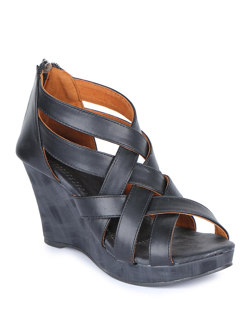 black platforms wedges - 16890060 - Zoom Image - 1