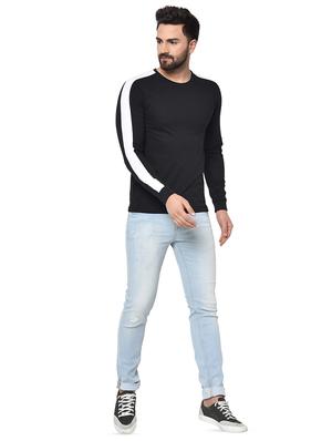 black taped t-shirt - 16890137 - Standard Image - 4