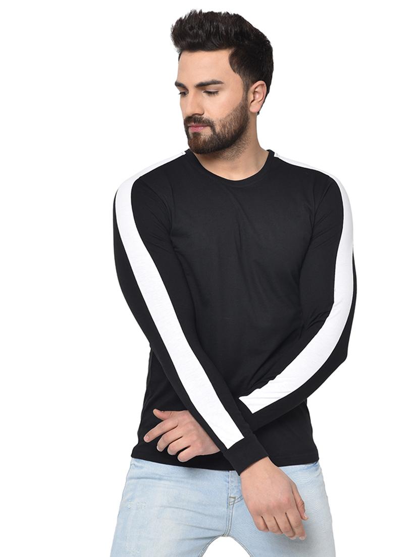 black taped t-shirt - 16890137 - Zoom Image - 1