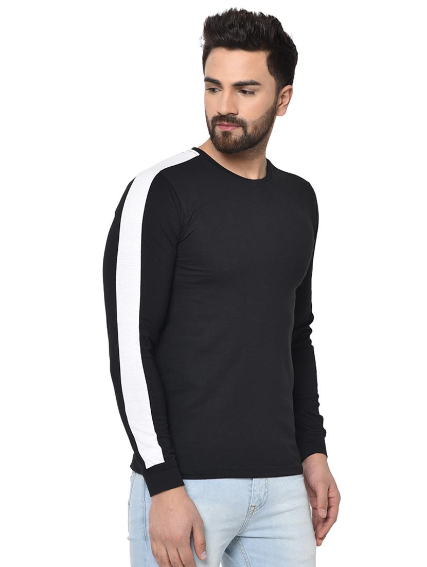 black taped t-shirt - 16890137 - Zoom Image - 2