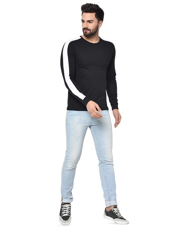 black taped t-shirt - 16890137 - Zoom Image - 4