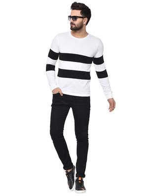 white taped t-shirt - 16890138 - Standard Image - 4