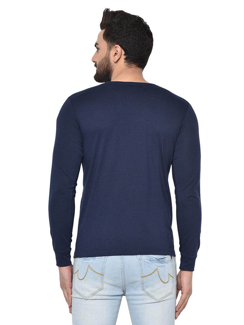 navy blue taped t-shirt - 16890146 - Zoom Image - 3