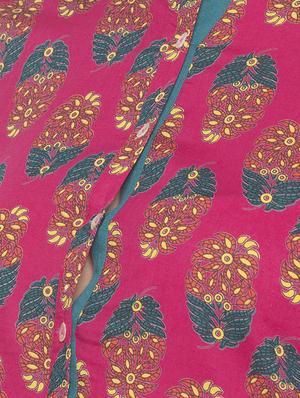 floral high-low kurta - 16890733 - Standard Image - 4