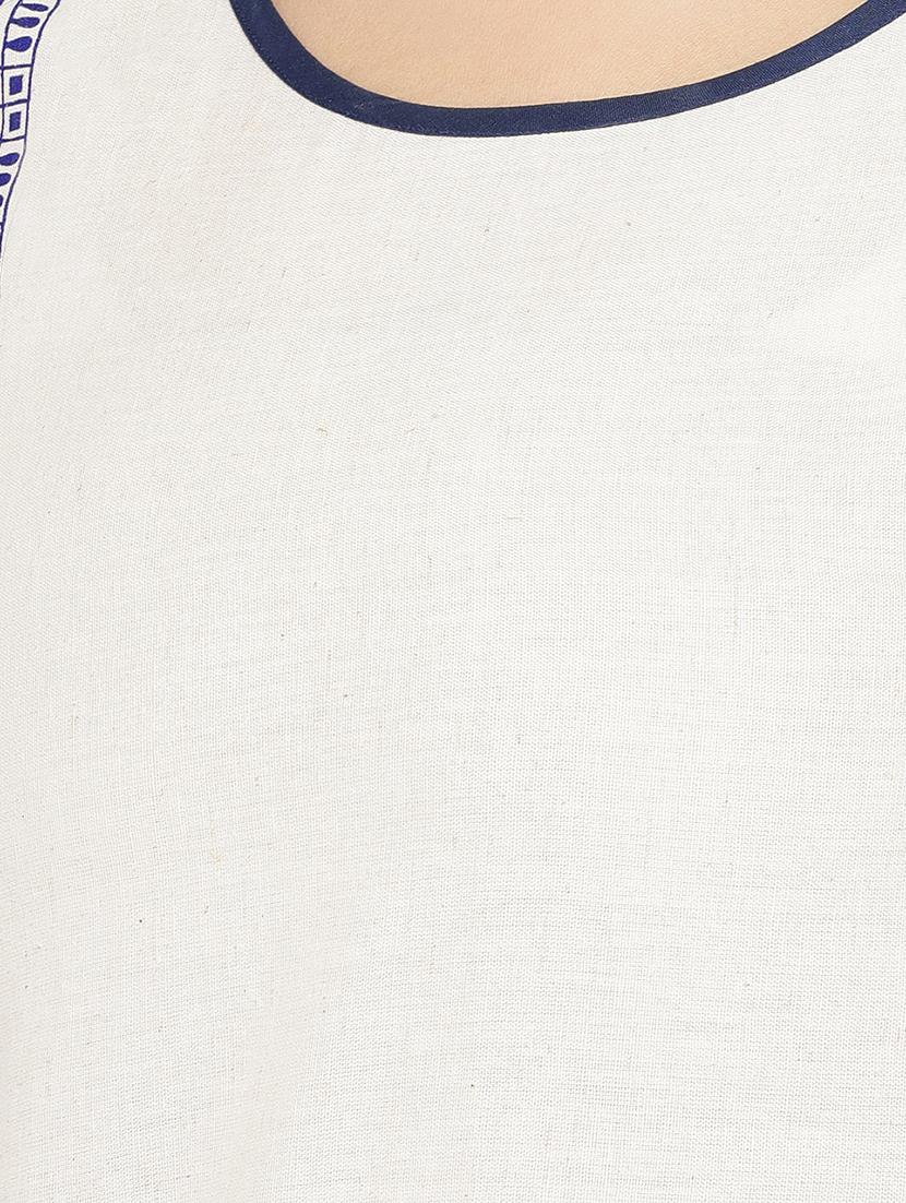 printed straight kurta - 16890809 - Zoom Image - 5