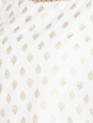 gold print straight kurta - 16890823 - Standard Image - 4