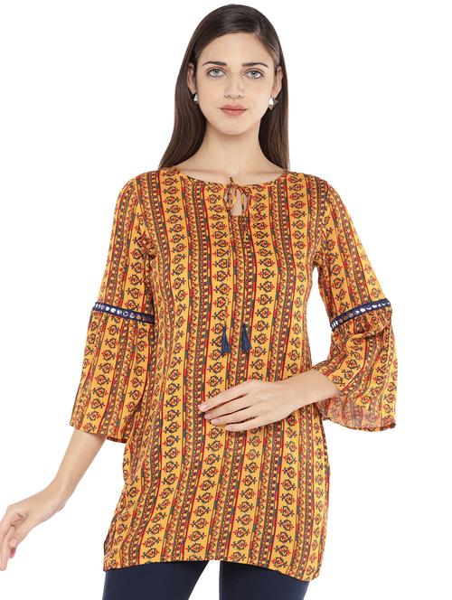 floral straight kurta - 16890832 - Standard Image - 1