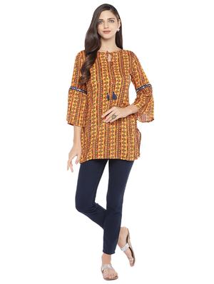 floral straight kurta - 16890832 - Standard Image - 4