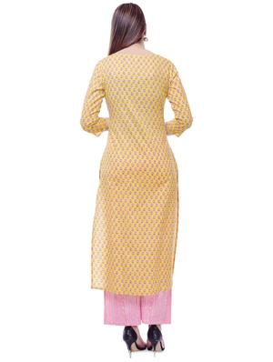 floral kurta palazzo set - 16890967 - Standard Image - 3