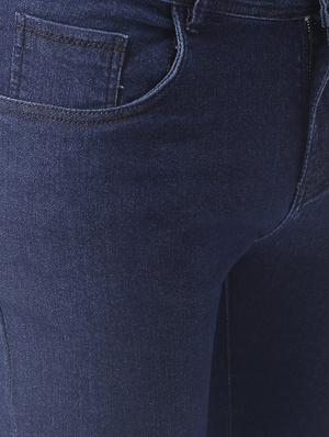 blue solid plain jeans - 16891005 - Standard Image - 5