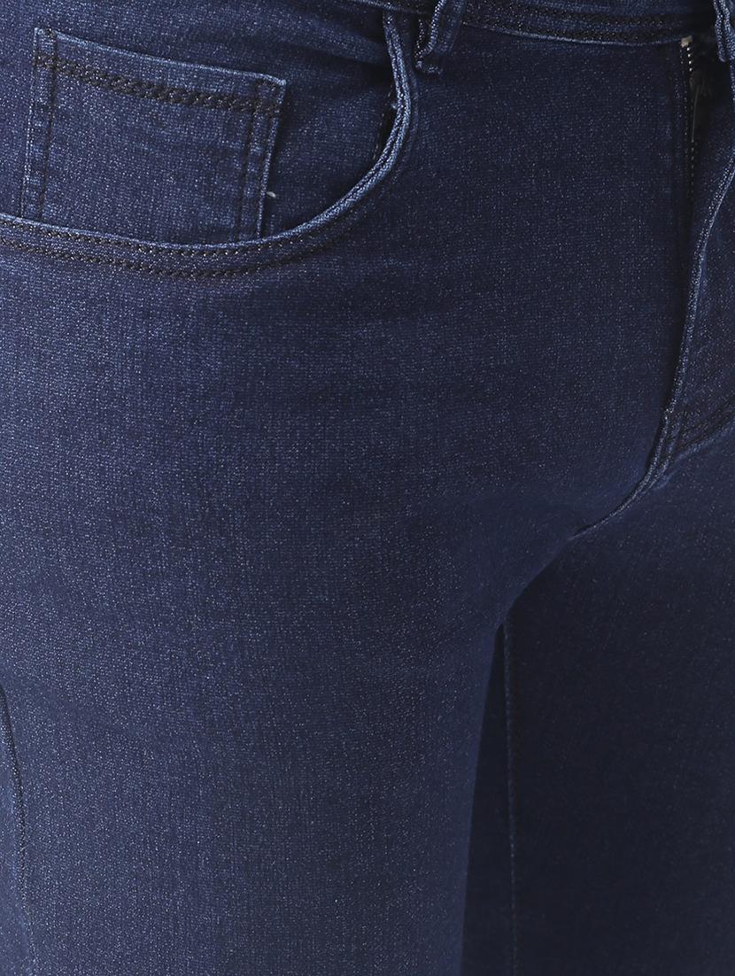 blue solid plain jeans - 16891005 - Zoom Image - 5