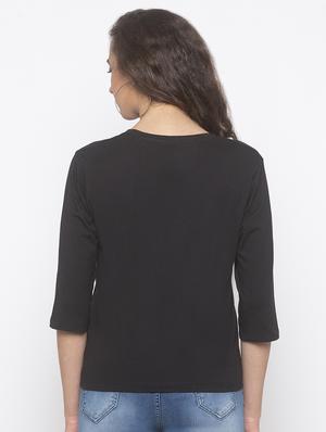 round neck graphic tee - 16891418 - Standard Image - 3