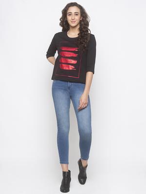 round neck graphic tee - 16891418 - Standard Image - 4