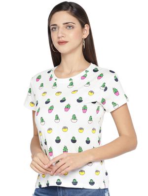 round neck quirky tee - 16891426 - Standard Image - 2