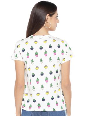 round neck quirky tee - 16891426 - Standard Image - 3