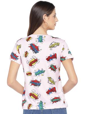 round neck quirky tee - 16891446 - Standard Image - 3
