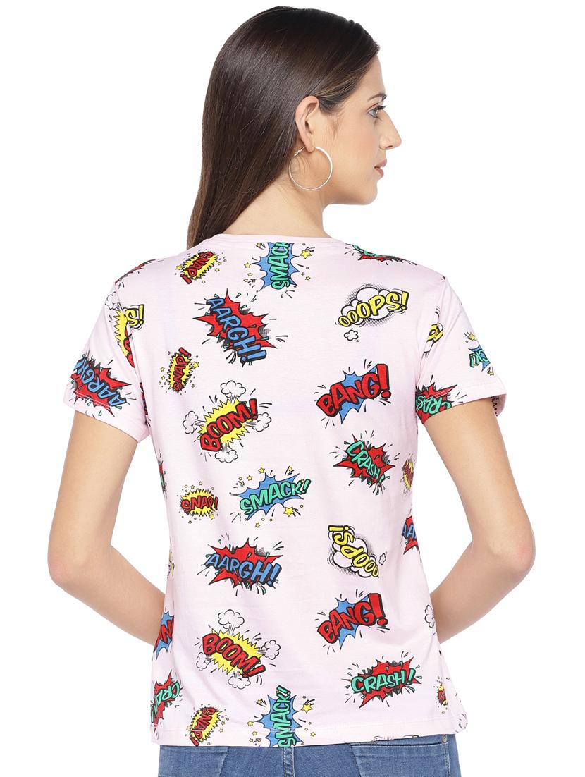 round neck quirky tee - 16891446 - Zoom Image - 3