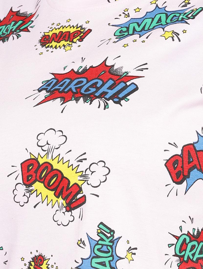 round neck quirky tee - 16891446 - Zoom Image - 5