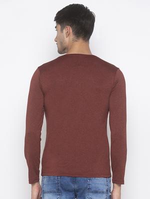red solid t-shirt - 16891463 - Standard Image - 3