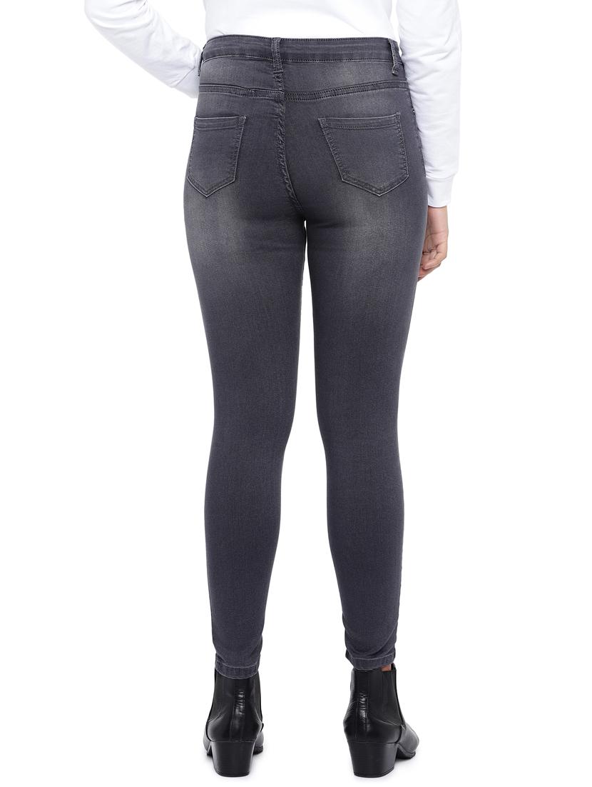 slim fit stone washed jeans - 16891489 - Zoom Image - 3