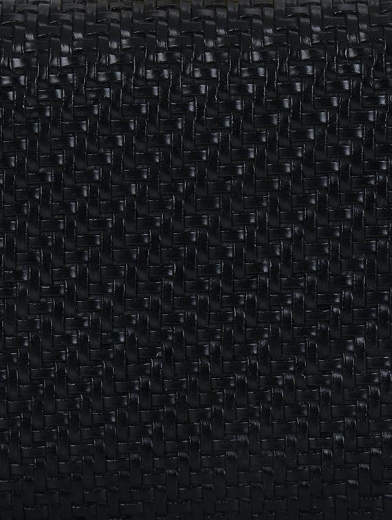 black leatherette (pu) box clutch - 16891511 - Zoom Image - 5